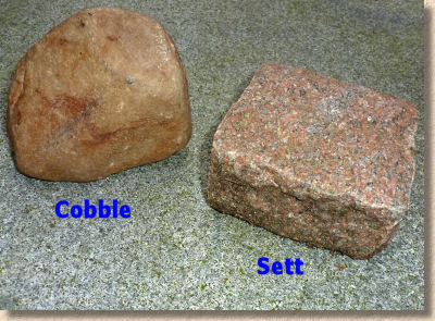 cobble and sett