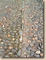 cobbles with kerbstone