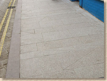 completed pavement