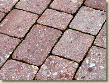 close joints with granite setts