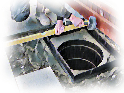 Fitting a Recess Tray to a Circular Inspection Chamber Logo