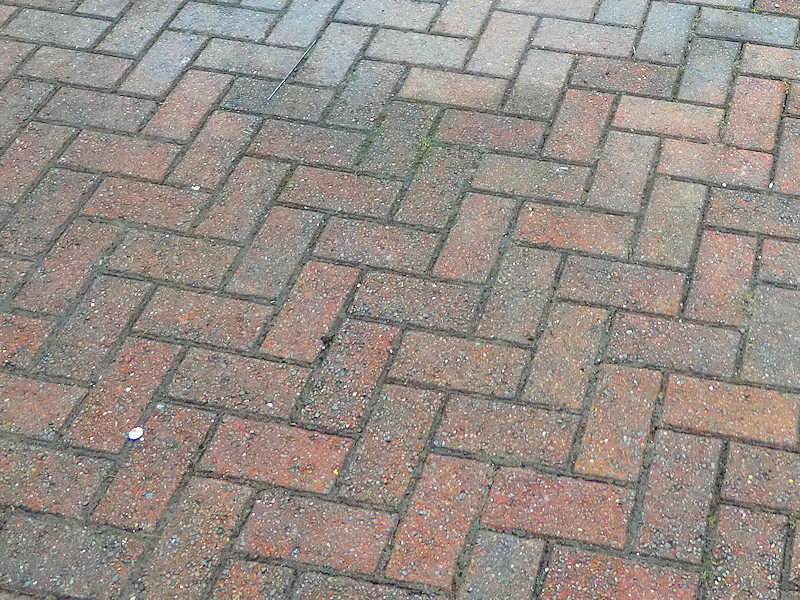 block paving after treatment
