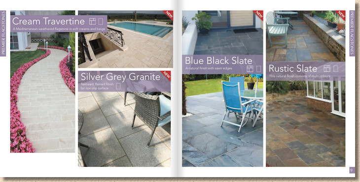 stone paving supplies page layout