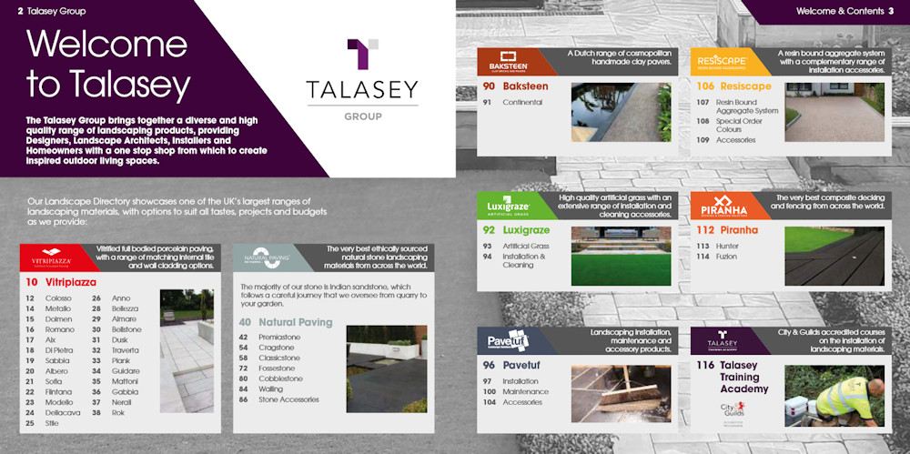 talasey directory 2020 contents