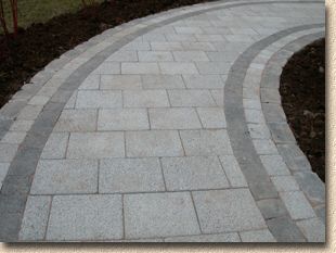 close up on the paving