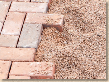 bedding for permeable paving