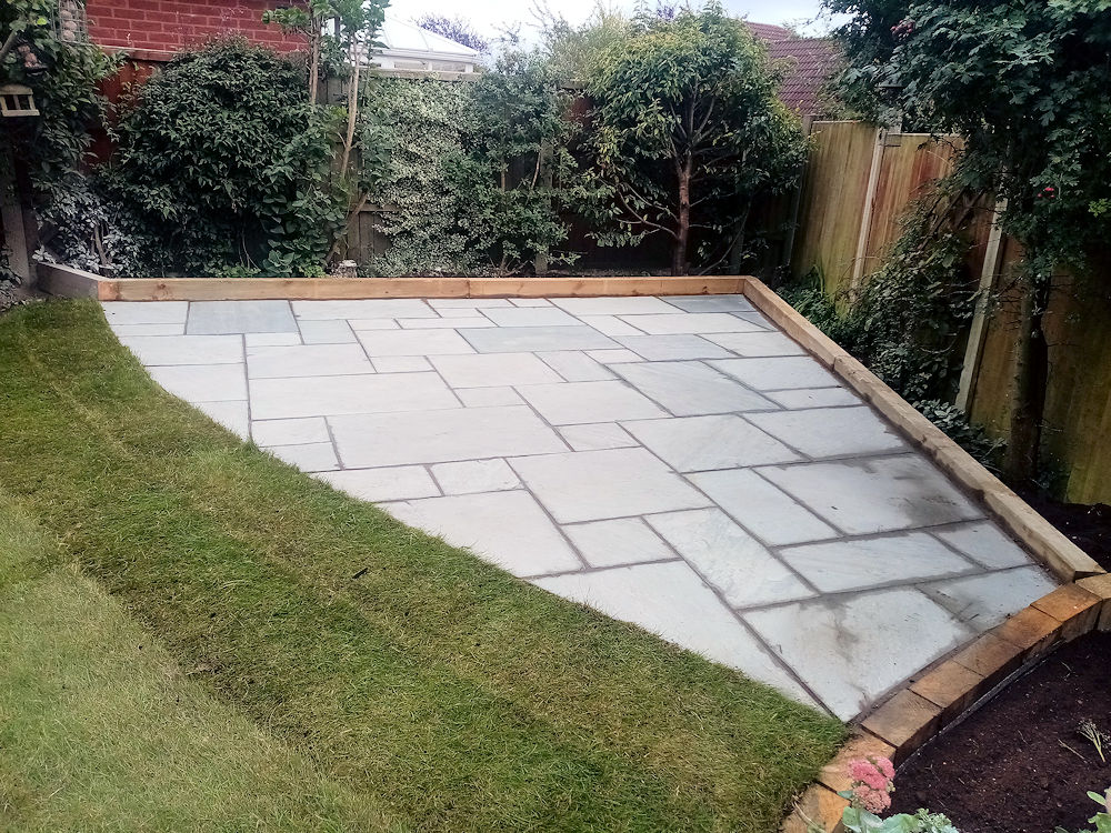 Steintec patio completed