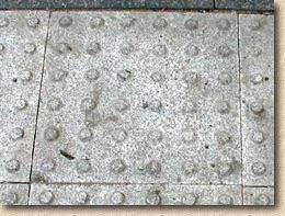 granite blister paving