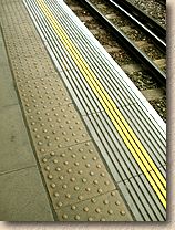 offset blister paving