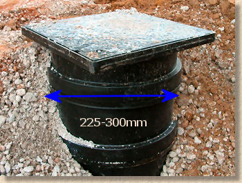 inspection drainage manholes pavingexpert chambers 300mm