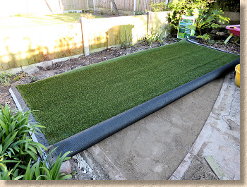 Installing An Artificial Grass Lawn Pavingexpert