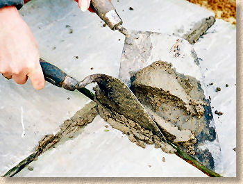 how to use a pointing trowel