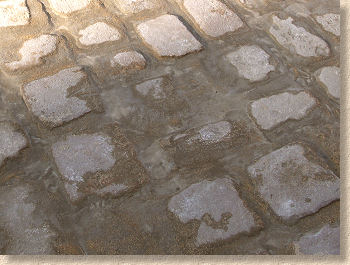 wet grouted setts