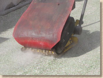 dust when compacting